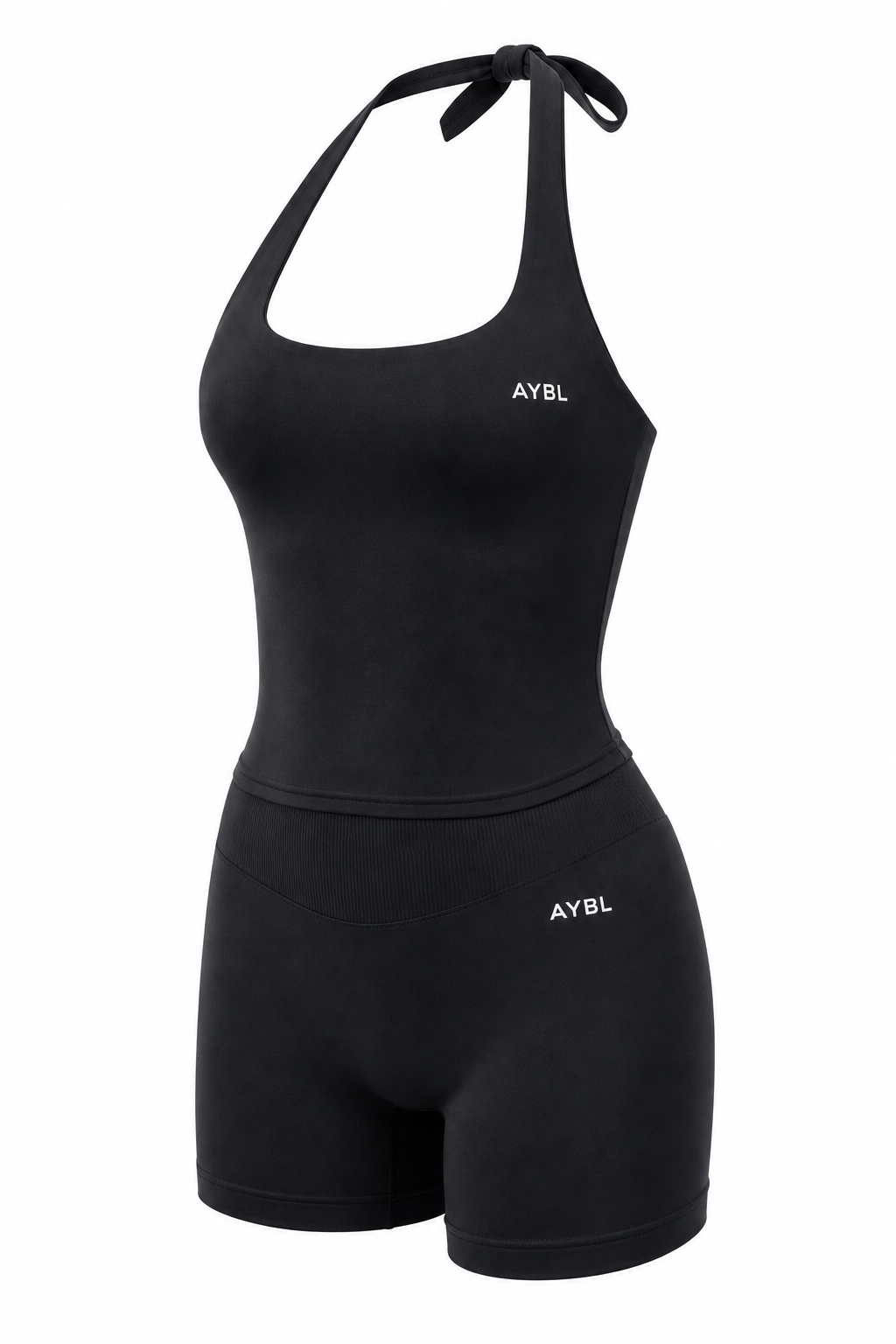 Seamless Halterneck Gym Set