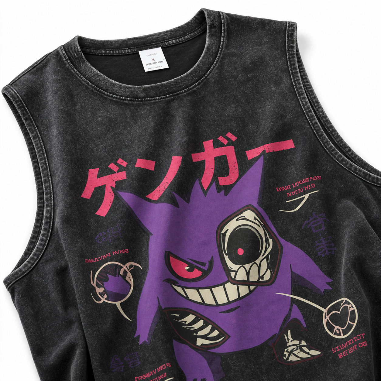 Pokemon Wash Tank Top
