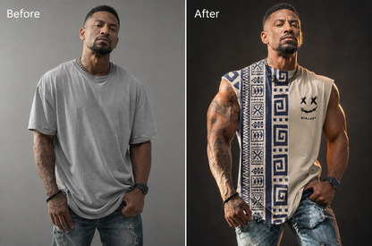 Tribal Men’s Sleeveless Vest