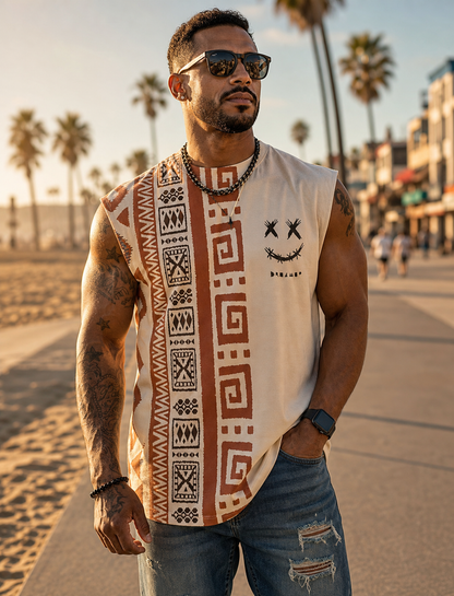 Tribal Men’s Sleeveless Vest