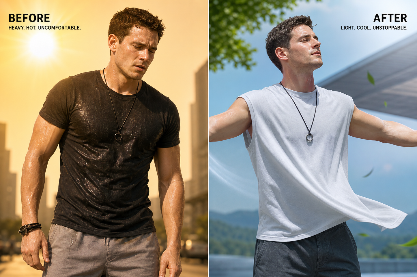 Men's Summer Sleeveless Tee