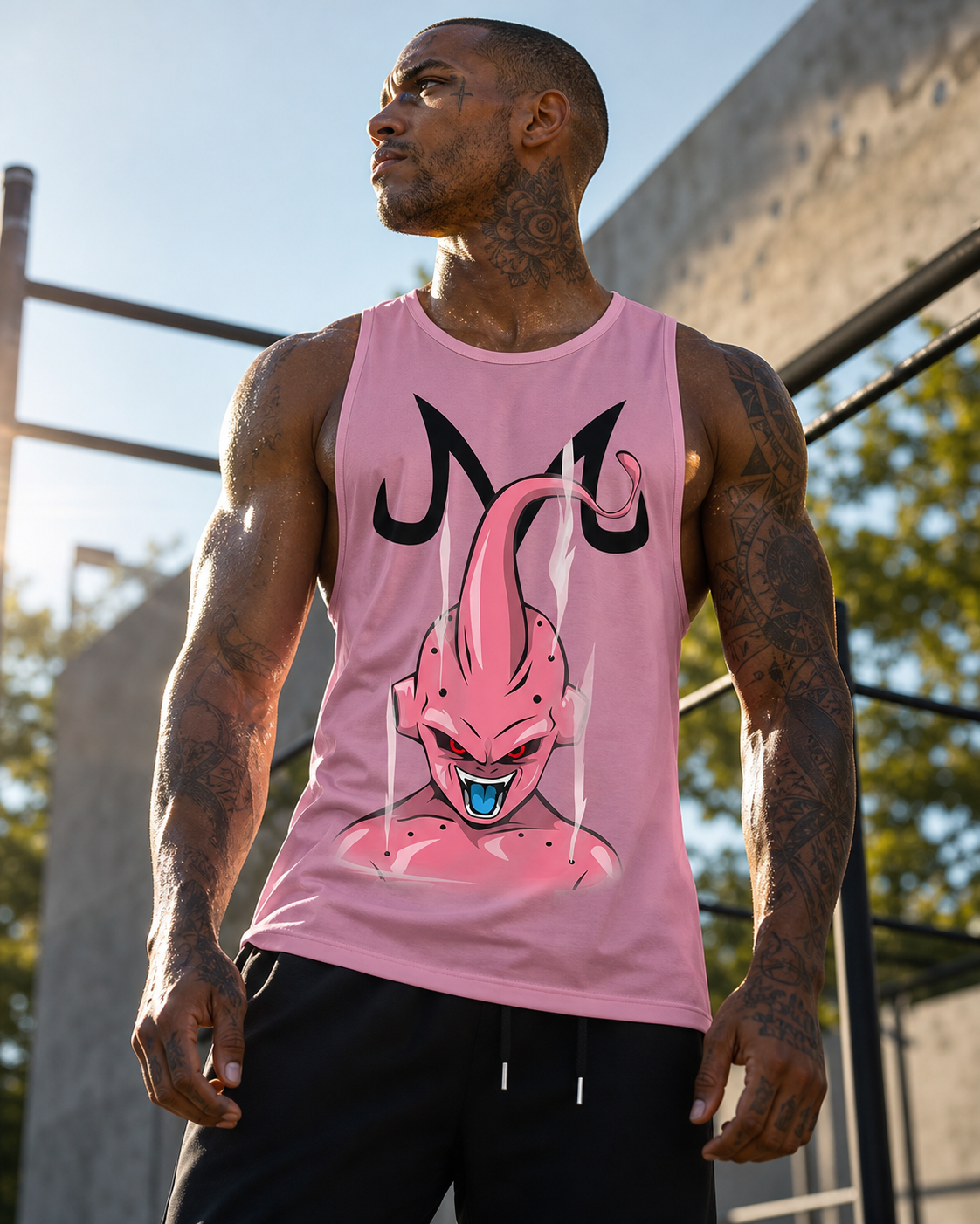 Majin Buu Anime Tank Top