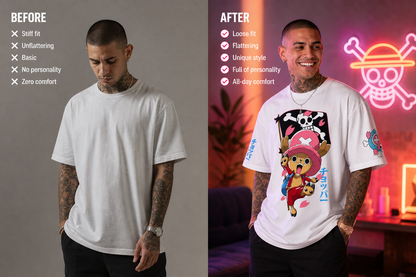 Chopper Loose Anime Tee