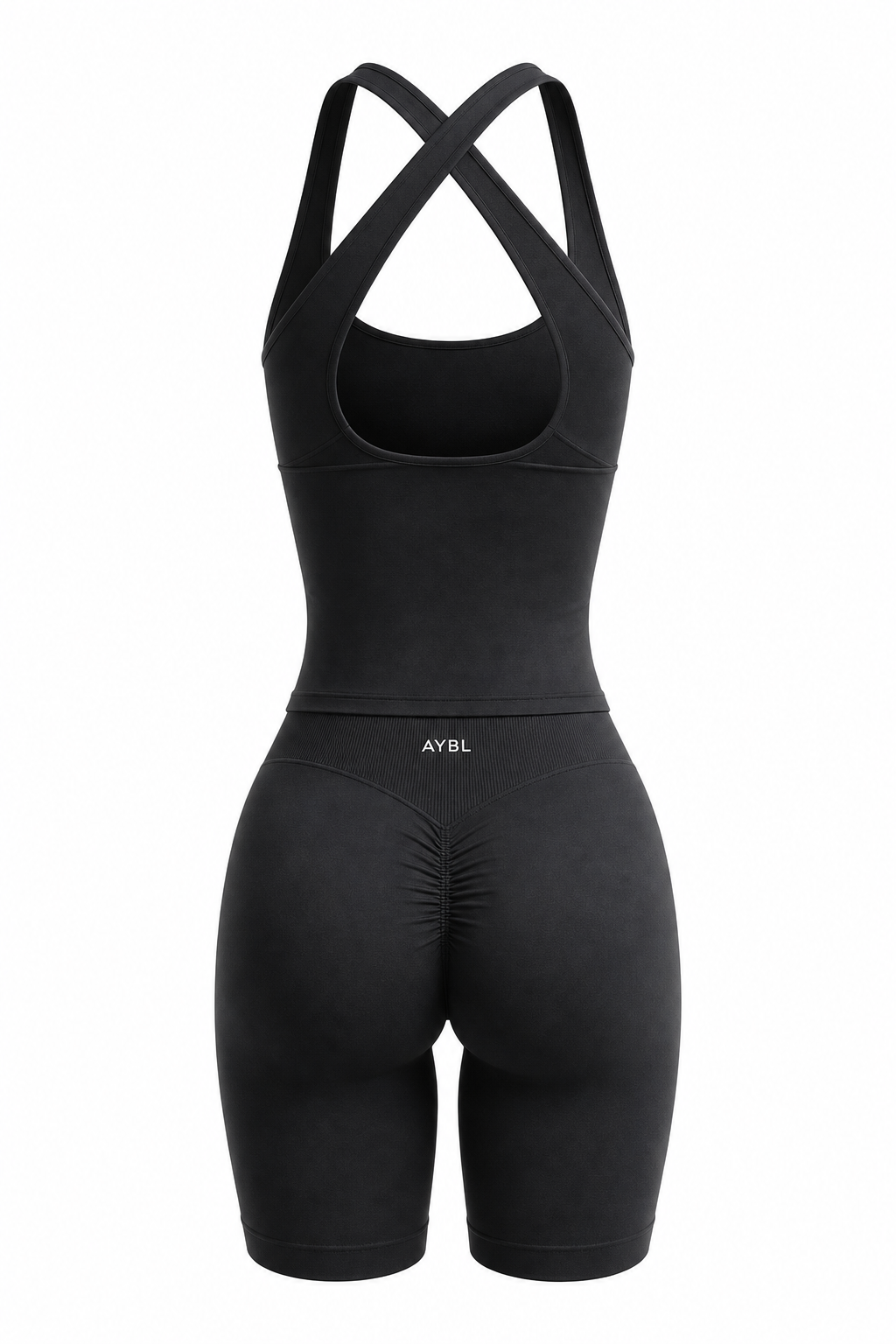 Seamless Halterneck Gym Set